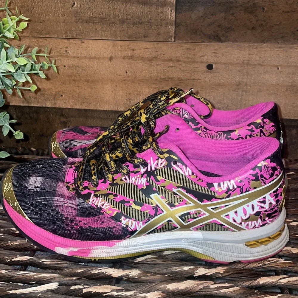 ASICS GEL-Noosa Tri 10 Gold Ribbon Running Shoes, Size 6 T5M9N - Picture 5 of 13